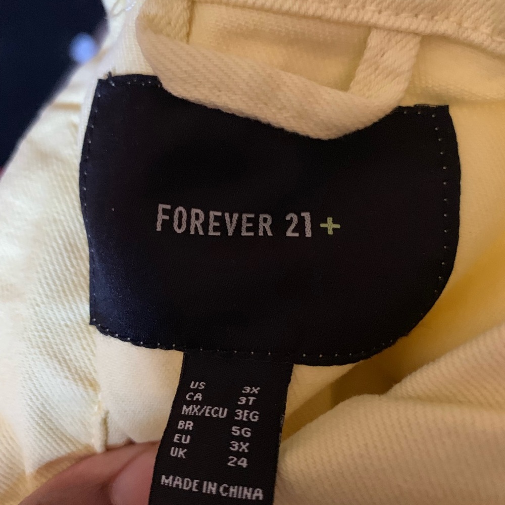 Baby yellow jean jacket